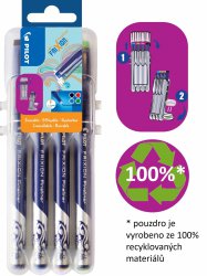 Pilot FriXion Fineliner, set2go, 4 barvy BASIC