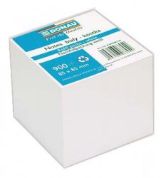 Kostka výplň 8,3x8,3x7,5 cm Donau bílá vysoká