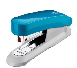 Sešívačka Novus E15 petrolejová, petrolej drátky mini