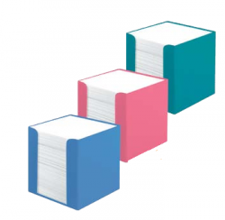 Kostka výplň bílá+zásobník Herlitz balt., Herlitz baltic